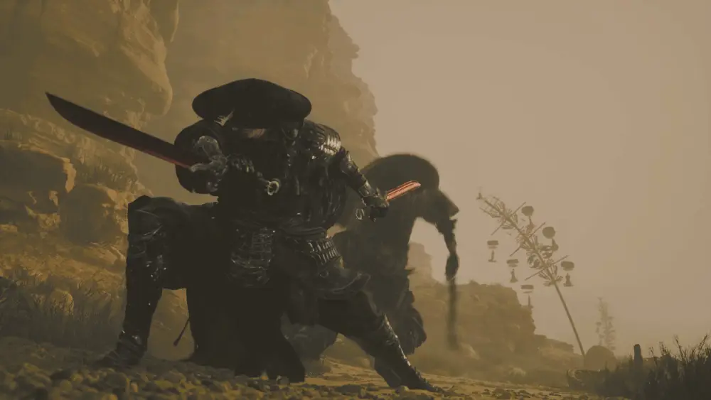 Phantom Blade Zero desert combat screenshot